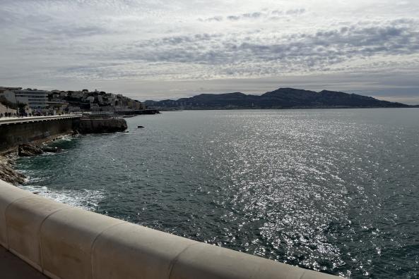 Sea view and Marseilleveyre massif