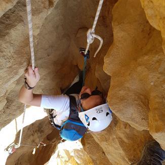 Rock climbing at la Ciotat