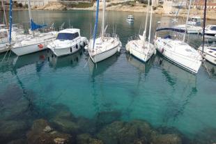 Boats in the port of la Redonne