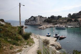 Entrée du port de Niolon