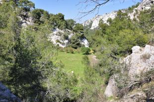 End of the park of the Baumettes, National park of the calanques