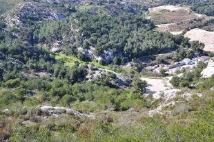 Park and parking of the Baumettes