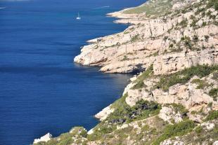 Calanque de l'Escu vue des crêtes de Sormiou