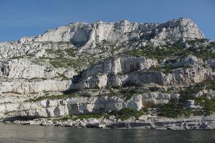 Calanque de l'Escu, view from the sea