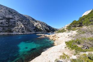 Côte Est de la calanque de Morgiou