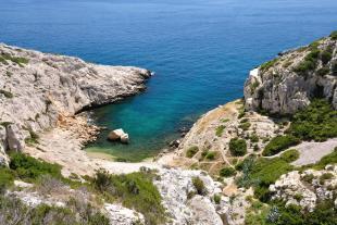 Podestat depuis le massif de marseilleveyre