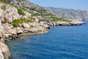 Calanque des Queyrons vue de Marseilleveyre