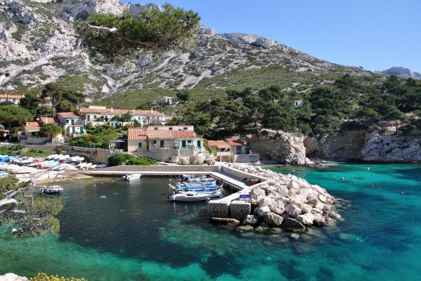 Port of Sormiou entrance