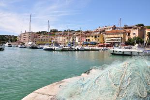 Fishing nets in Cassis port