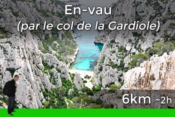 Way to go to the calanque d'En-Vau