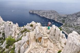 Viewpoint of Sugiton and nice view on the cap Morgiou