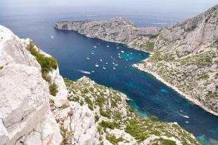 Calanque de Morgiou, calanque du Renard (calanque of the Fox) and the Cap Morgiou