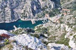 Port of Morgiou and cabins