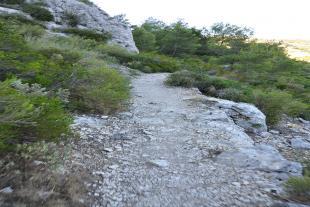 Recommended path to get the calanque de Morgiou