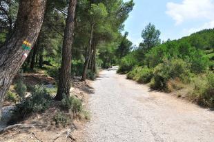 The path near the col de Sugiton