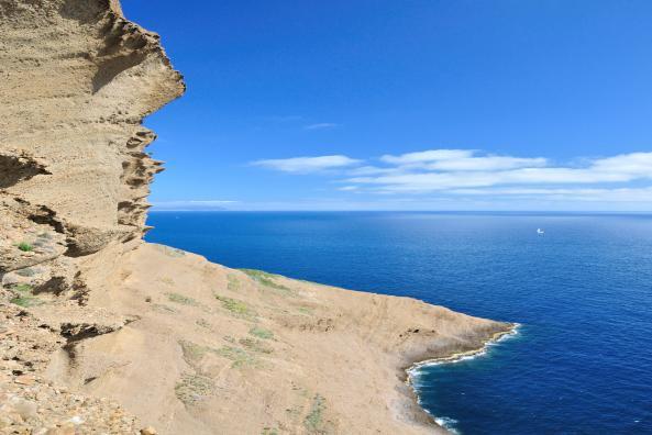 Cliffs seen form the viewpoint