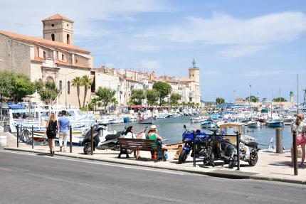 The quays of the old port of la Ciotat