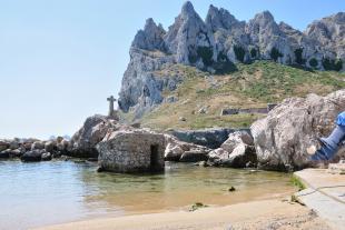 Beach of les Croisettes