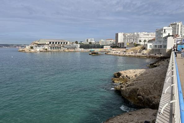 Quartier et plage des Catalans