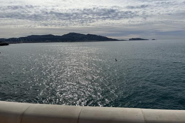 Sea view from Corniche Kennedy