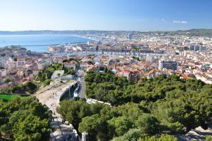 Vieux-port seen from Notre Dame de la Garde