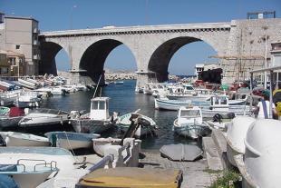 The small port of the Vallon des Auffes